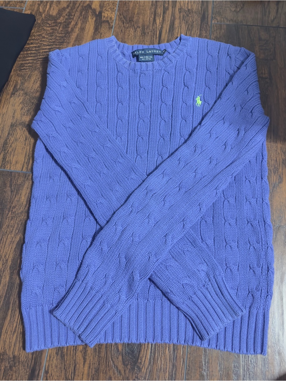 Polo by Ralph Lauren Knit Crewneck Sweater - Purple